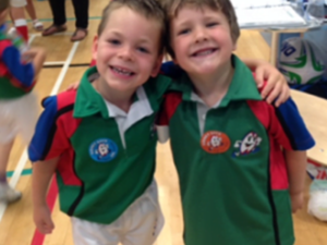 Camaraderie is a tradition we encompass at Ruggerbugs pre-school Rugby