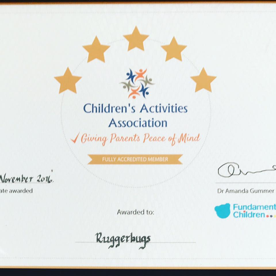 Childrens Association Gold Accreditation