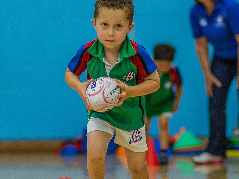 Ruggerbugs Beetles gives Year R Children a FUN and positive introduction to sport whilst enhancing their physical and social development.